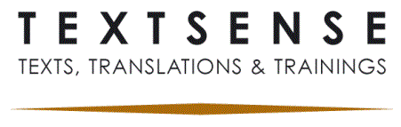 TEXTSENSE - Texts, Translations & Trainings